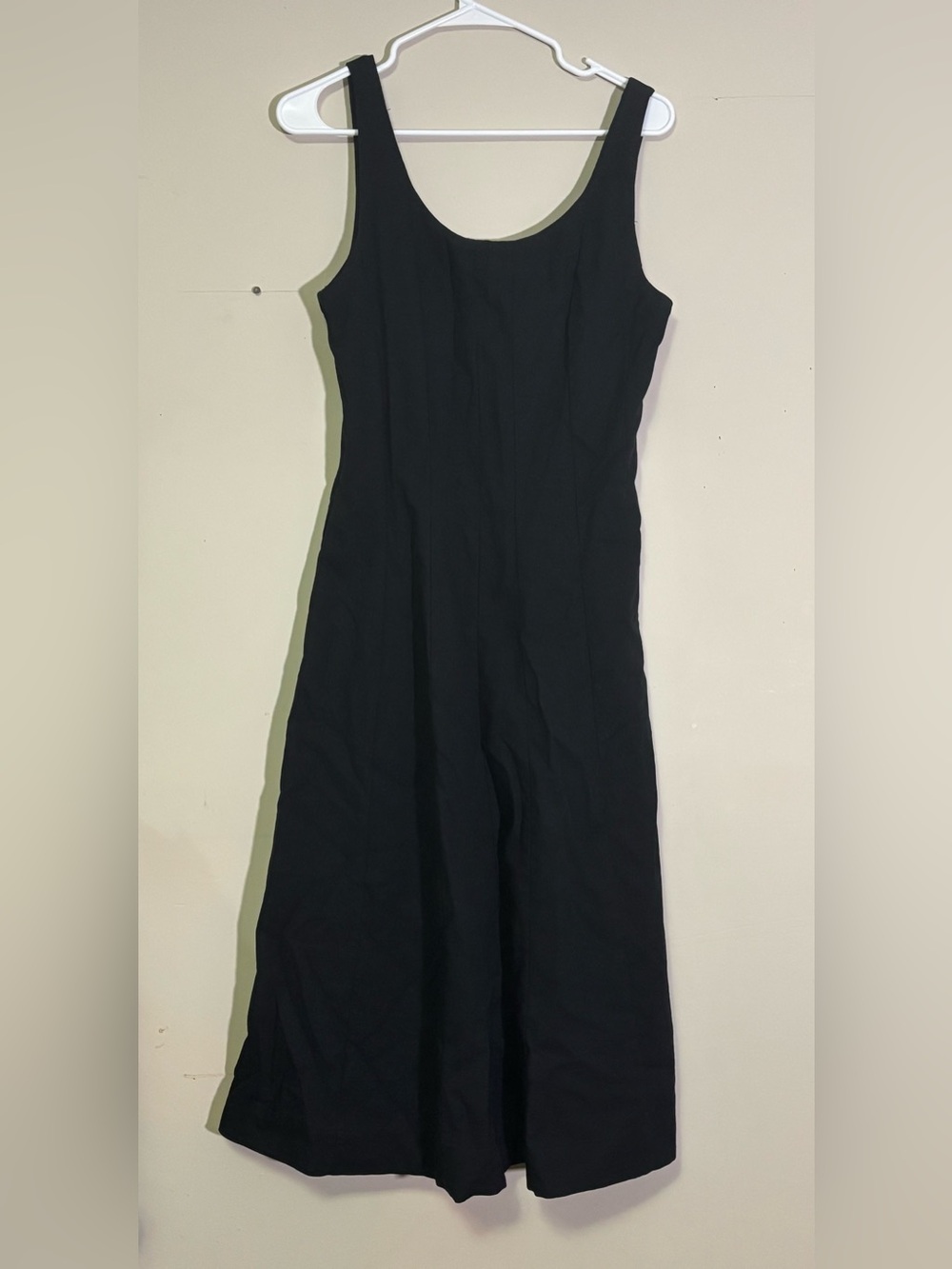 Nwt Black Maxi Tank Dress